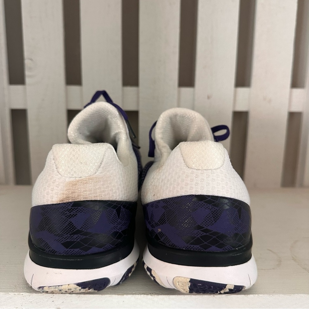 Nike Free Trainer V7 VT TCU Purple White Men’s Size 13 Athletic Shoes - Picture 4 of 13